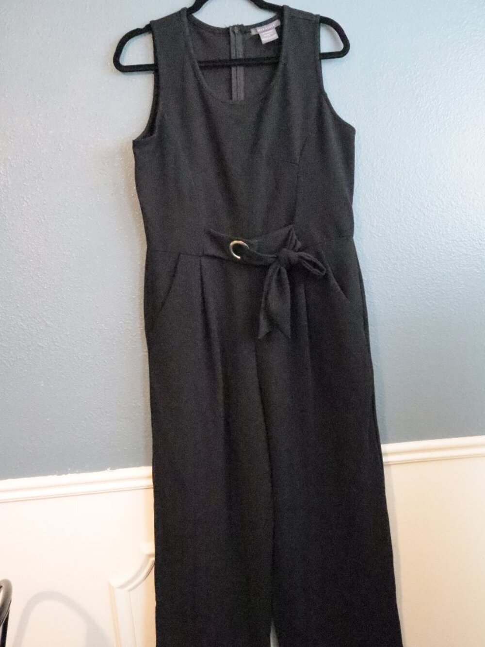 Suzy Shier Black Jumpsuit